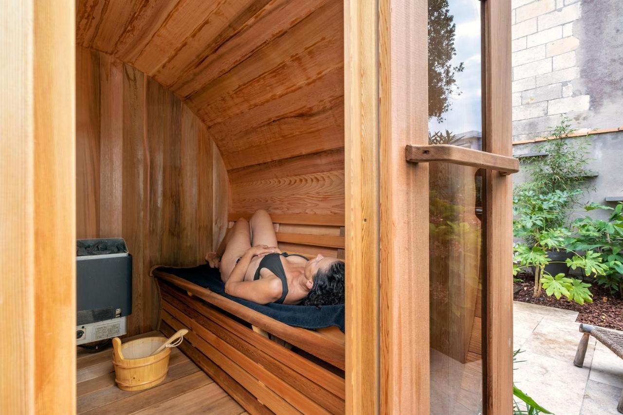לה רושל Escale Rochelaise B&B, Spa Bain Nordique Et Sauna Tonneau מראה חיצוני תמונה